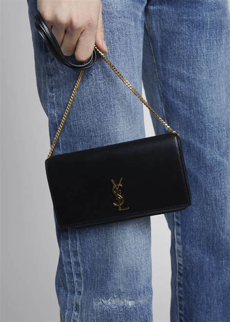 ysl handyhülle iphone x|Saint Laurent YSL Monogram Phone Holder Crossbody Bag in .